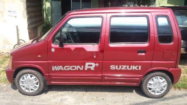 Suzuki Wagon R+   2004 - Bán xe Suzuki Wagon R+ năm 2004, màu đỏ