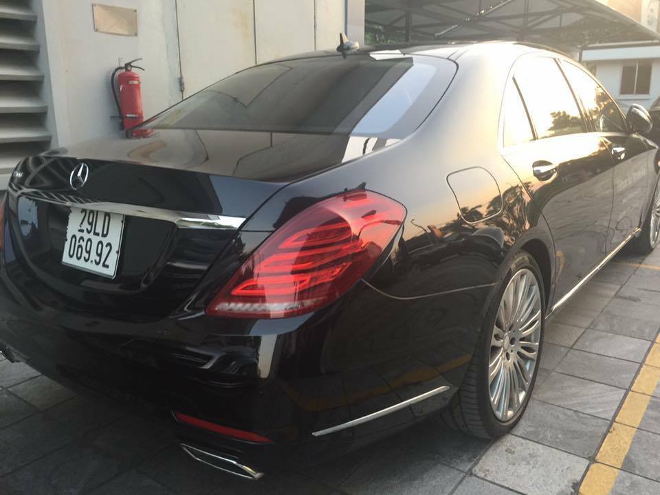 Mercedes-Benz S class S500 2017 - Cần bán Mercedes S500, đăng kí 2018, màu đen, nôi thất kem - LH 0934299669