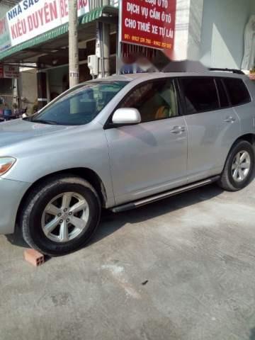 Toyota Highlander   2007 - Bán Toyota Highlander 2007, màu bạc, xe nhập, giá chỉ 725 triệu