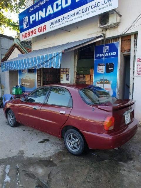 Daewoo Lanos 2002 - Gia đình bán Daewoo Lanos đời 2002, màu đỏ