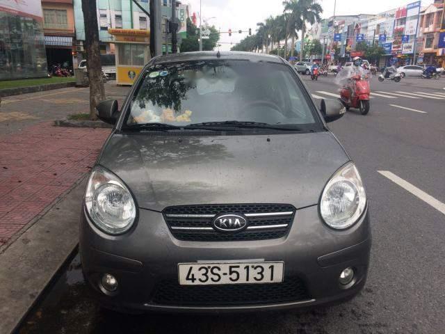 Kia Morning   2008 - Cần bán Kia Morning sản xuất năm 2008, màu xám, giá tốt