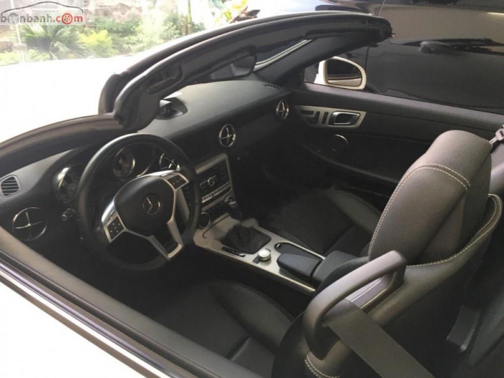 Mercedes-Benz SLK class SLK 350 2014 - Cần bán lại xe Mercedes SLK 350 năm 2014, màu trắng, xe nhập  