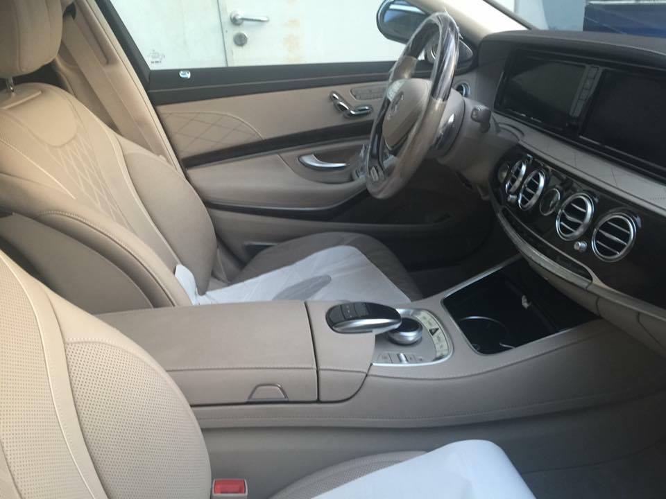 Mercedes-Benz S class S500 2017 - Cần bán Mercedes S500, đăng kí 2018, màu đen, nôi thất kem - LH 0934299669