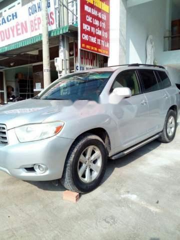 Toyota Highlander   2007 - Bán Toyota Highlander 2007, màu bạc, xe nhập, giá chỉ 725 triệu