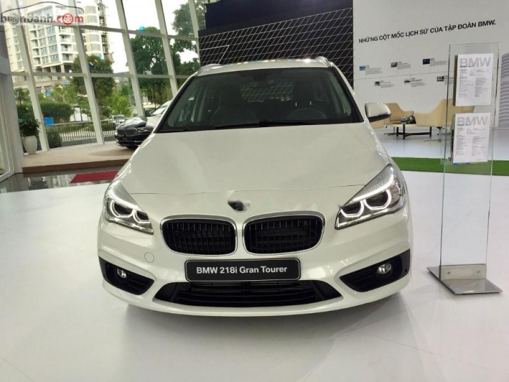 BMW 2 Series 218i Gran Tourer 2018 - Cần bán BMW 2 Series 218i Gran Tourer năm 2018, màu trắng, nhập khẩu nguyên chiếc