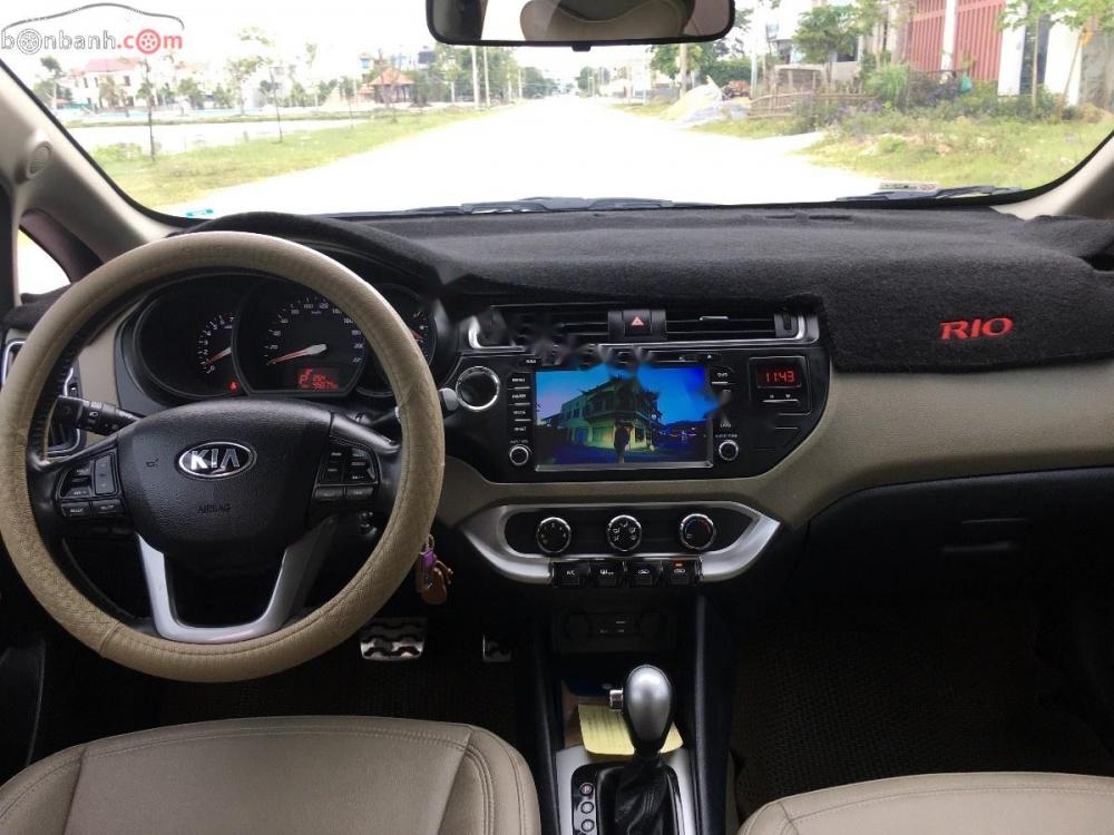 Kia Rio 2015 - Bán xe Kia Rio 2015, màu nâu, xe nhập số tự động