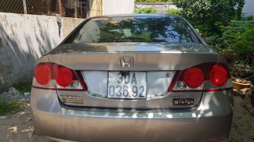 Honda Civic  1.8 AT  2008 - Cần bán Honda Civic 1.8 AT sản xuất 2008, màu xám chính chủ 