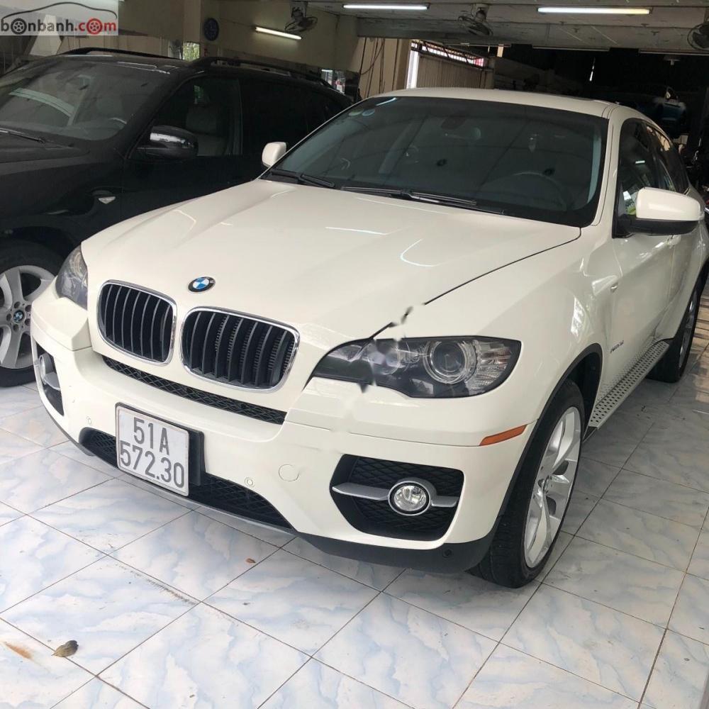 BMW X6 xDriver35i 2008 - Bán ô tô BMW X6 xDriver35i sản xuất 2008, màu trắng, xe nhập