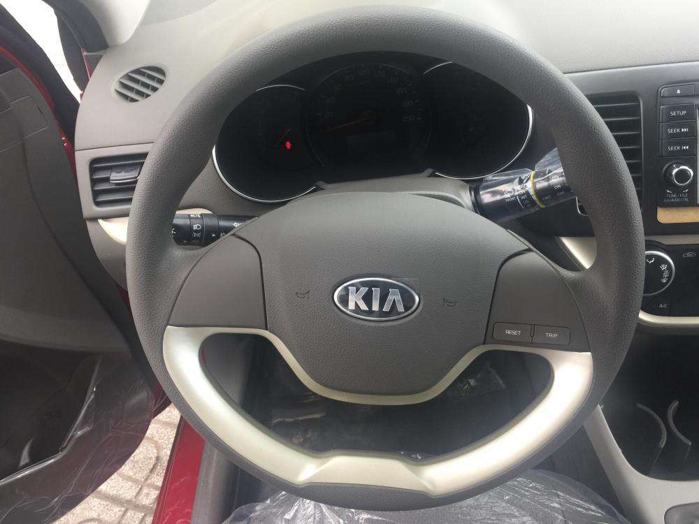 Kia Morning EX MT 2018 - Cần bán Kia Morning EX MT đời 2018, màu đỏ, giá 299tr