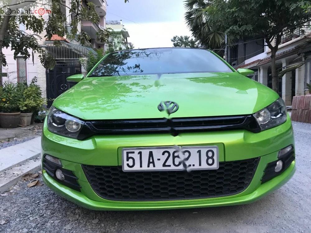 Volkswagen Scirocco 2.0 AT 2010 - Cần bán xe Volkswagen Scirocco 2.0 AT năm 2010, màu xanh lục, xe nhập số tự động, giá tốt