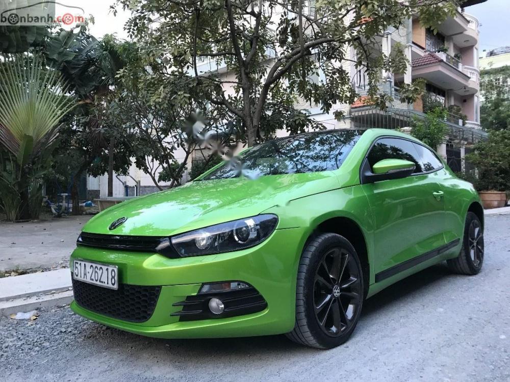 Volkswagen Scirocco 2.0 AT 2010 - Cần bán xe Volkswagen Scirocco 2.0 AT năm 2010, màu xanh lục, xe nhập số tự động, giá tốt