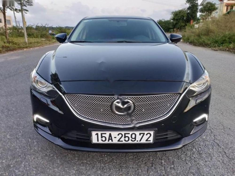 Mazda 6 2.5 AT 2015 - Bán Mazda 6 2.5 AT năm sản xuất 2015, màu đen chính chủ  