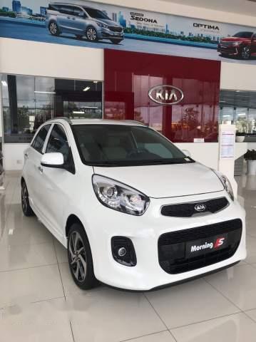 Kia Morning   S  2018 - Bán ô tô Kia Morning S đời 2018, màu trắng