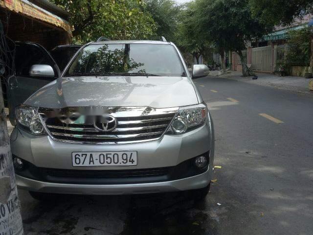 Toyota Fortuner  V 2014 - Bán Toyota Fortuner năm 2014, màu bạc, giá tốt