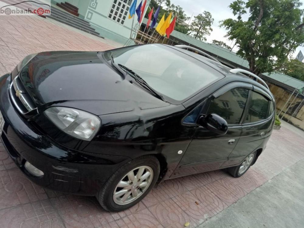 Chevrolet Vivant CDX MT 2008 - Bán Chevrolet Vivant CDX MT 2008, màu đen xe gia đình