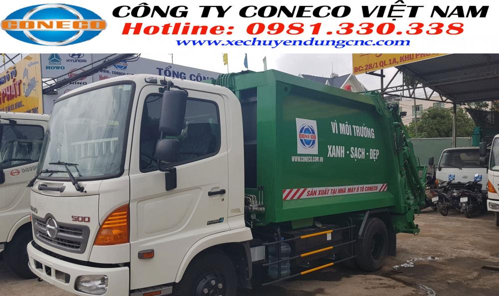 Hino 500 Series FC 2020 - Xe ép rác 9 khối FC (giao xe ngay)