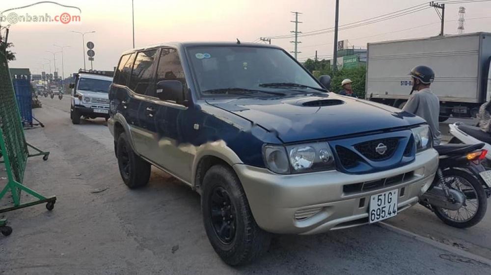 Nissan Terrano GX 2.7TD 2000 - Chính chủ bán xe Nissan Terrano GX 2.7TD năm 2000, màu xanh lam, nhập khẩu