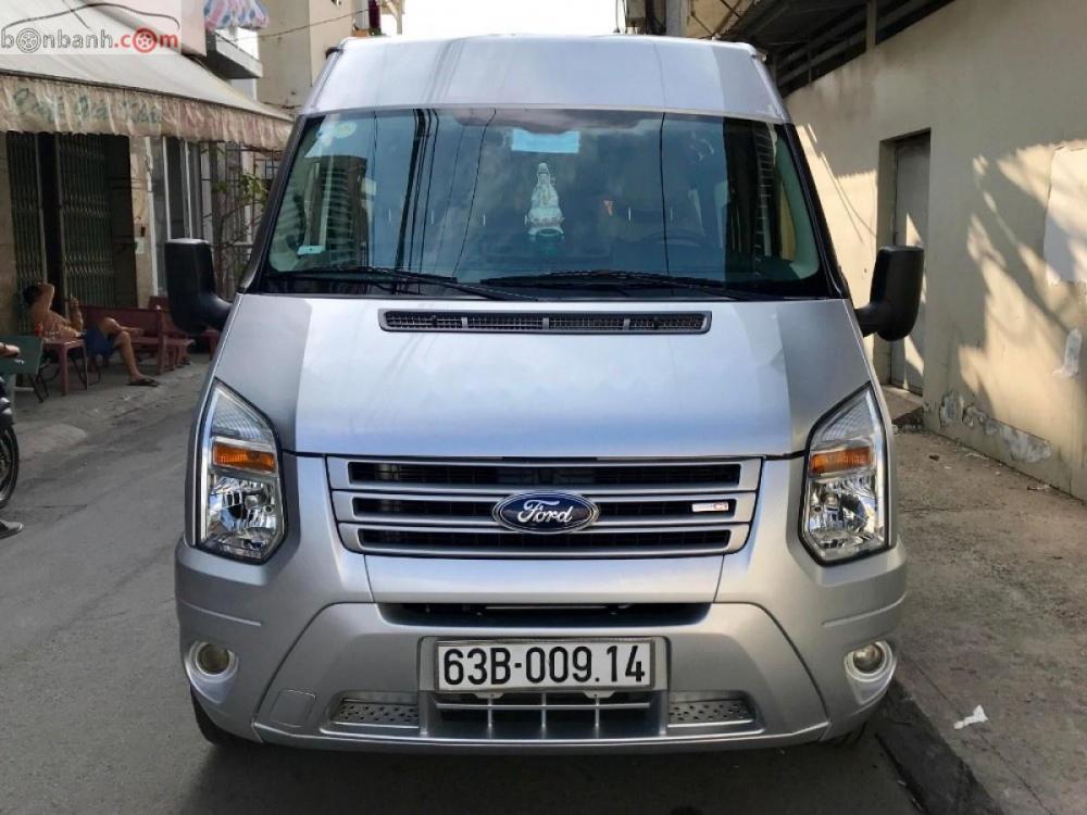 Ford Transit Mid 2015 - Bán xe Ford Transit Mid 2015, màu bạc