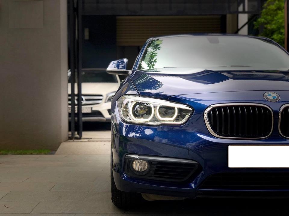 BMW 1 Series 118i 2016 - Bán BMW 118i màu xanh sản xuất 2016 nhập khẩu, biển Hà Nội