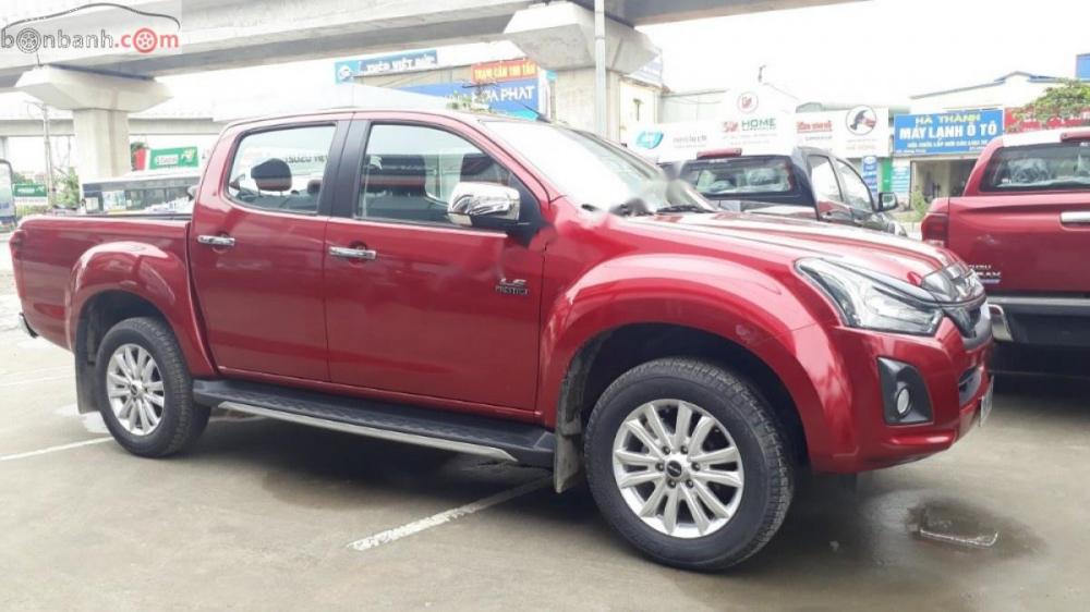 Isuzu Dmax 1.9 4x2 AT 2018 - Cần bán xe cũ Isuzu Dmax 1.9 4x2 AT 2018, màu đỏ, nhập khẩu
