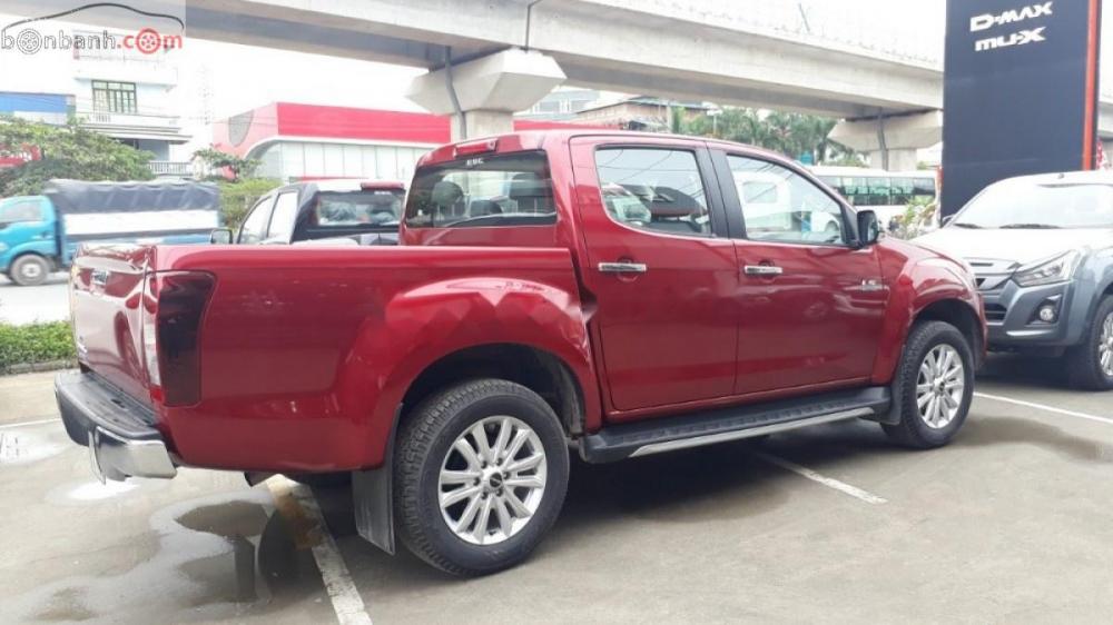 Isuzu Dmax 1.9 4x2 AT 2018 - Cần bán xe cũ Isuzu Dmax 1.9 4x2 AT 2018, màu đỏ, nhập khẩu
