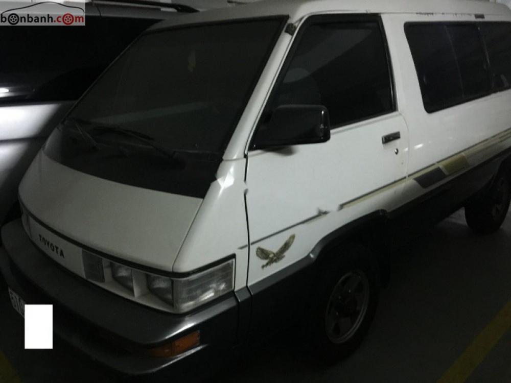 Toyota Van   1990 - Cần bán gấp xe cũ Toyota Van 1990, màu trắng, nhập khẩu nguyên chiếc