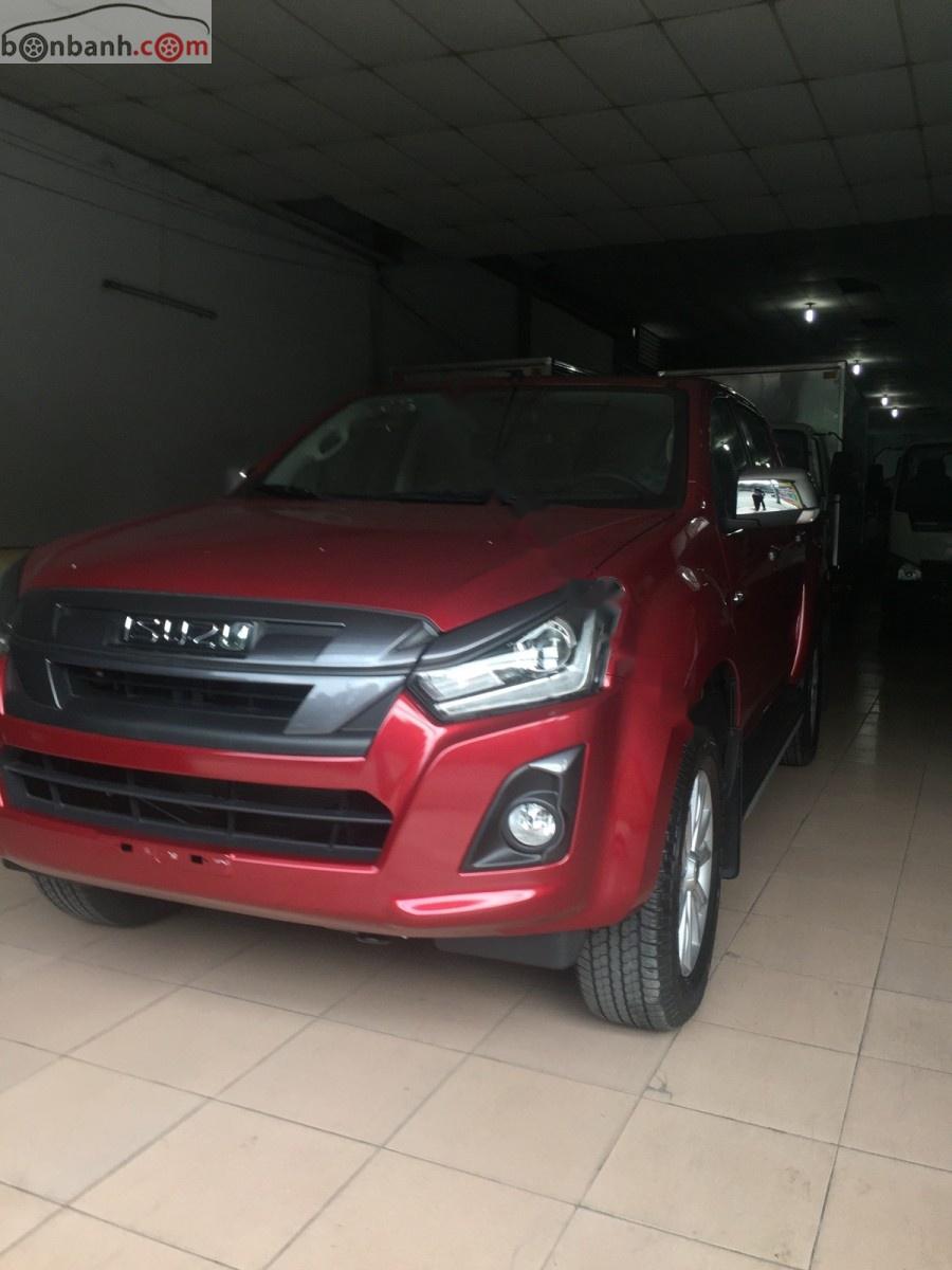 Isuzu Dmax LS Prestige 1.9L 4x2 AT 2018 - Bán ô tô Isuzu Dmax LS Prestige 1.9L 4x2 AT đời 2018, màu đỏ, xe nhập