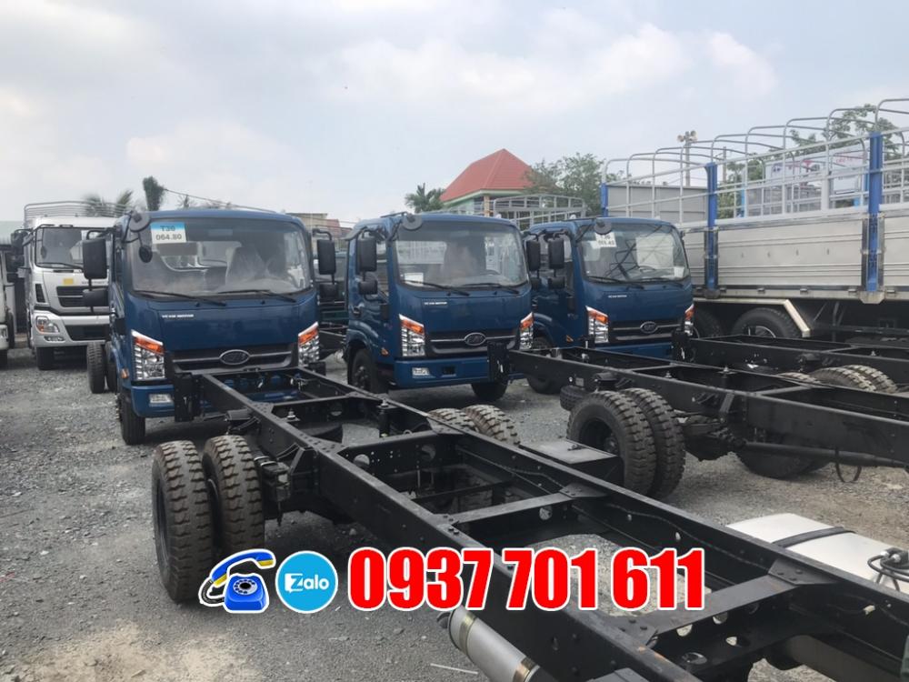 Howo La Dalat 2018 - Bán xe tải Faw máy Hyundai 7t3, thùng dài 6m2, giá chỉ 85 triệu có xe ngay