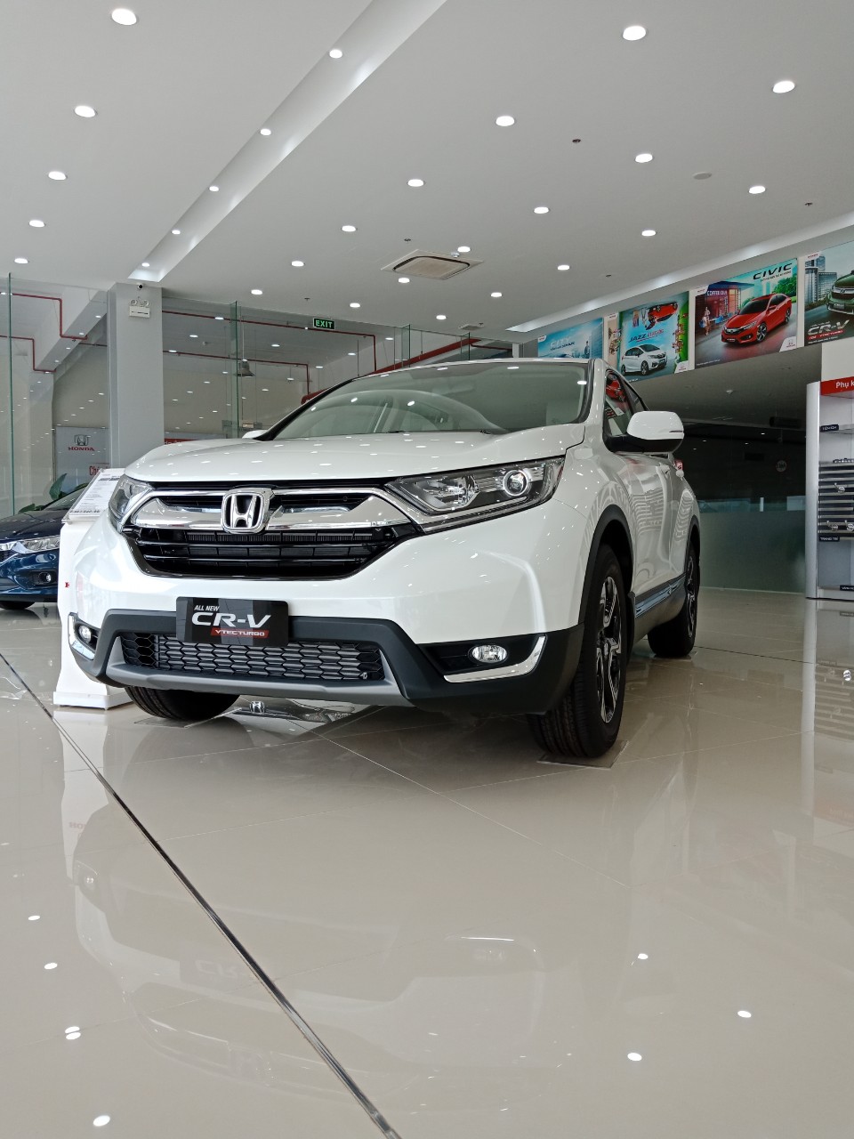 Honda CR V 1.5 Turbo E 2018 - Giao ngay (T11) xe Honda CR V 1.5 Turbo E sản xuất 2018, màu trắng, nhập khẩu, giá chỉ 973 triệu lh: 0779 228 229