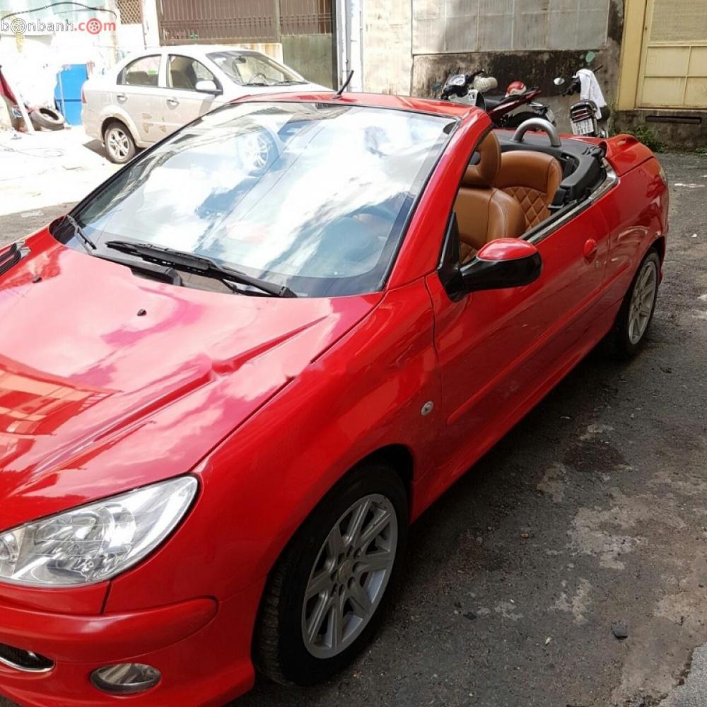 Peugeot 206   2006 - Bán Peugeot 206 đời 2006, màu đỏ, xe nhập xe gia đình