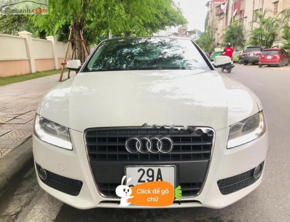 Audi A5   2.0 T 2010 - Bán Audi A5 2.0 T đời 2010, màu trắng, nhập khẩu nguyên chiếc