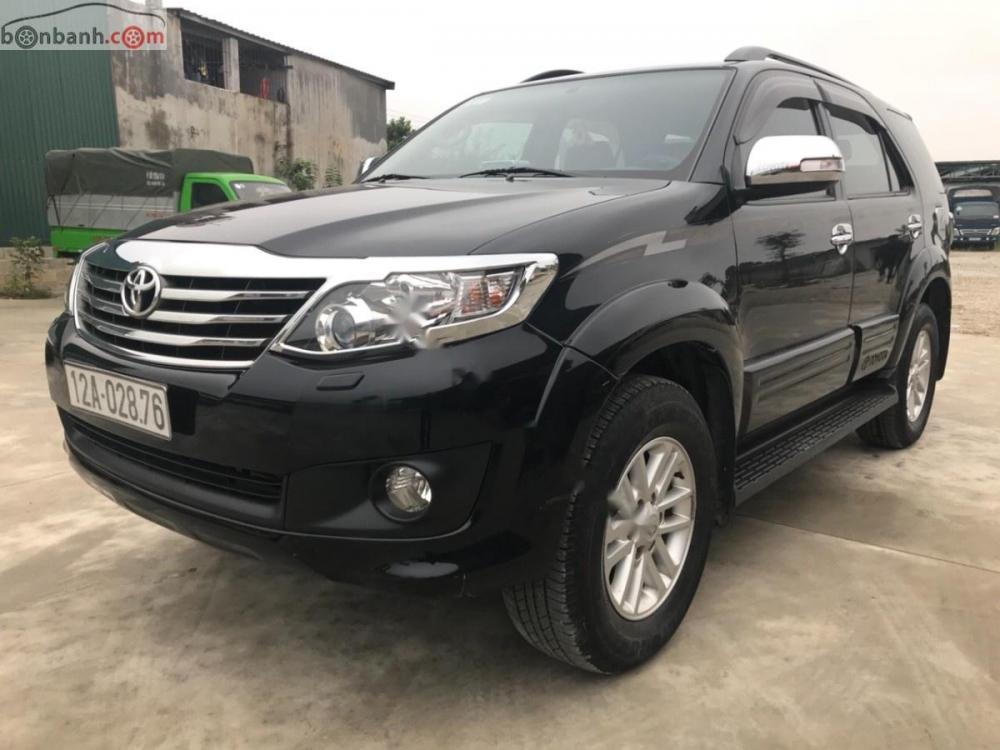 Toyota Fortuner V 2013 - Bán Toyota Fortuner V đời 2013, màu đen 