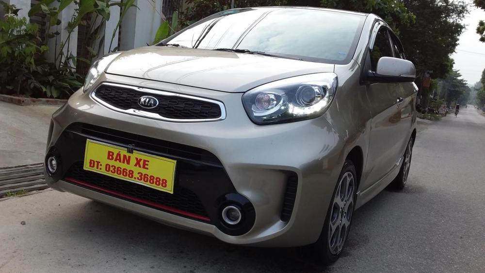 Kia Morning Si 2016 - Bán xe Kia Morning Si đời 2016, màu vàng