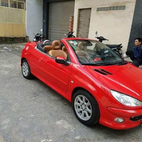 Peugeot 206 2006 - Bán Peugeot 206 năm 2006, màu đỏ, nhập khẩu xe gia đình