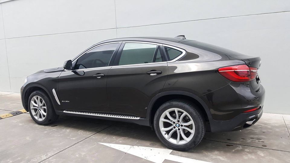 BMW X6 xDrive30d 3.0 AT 2015 - Xây nhà bán BMW X6 2015, đăng ký 2016, máy dầu, màu xám cà phê