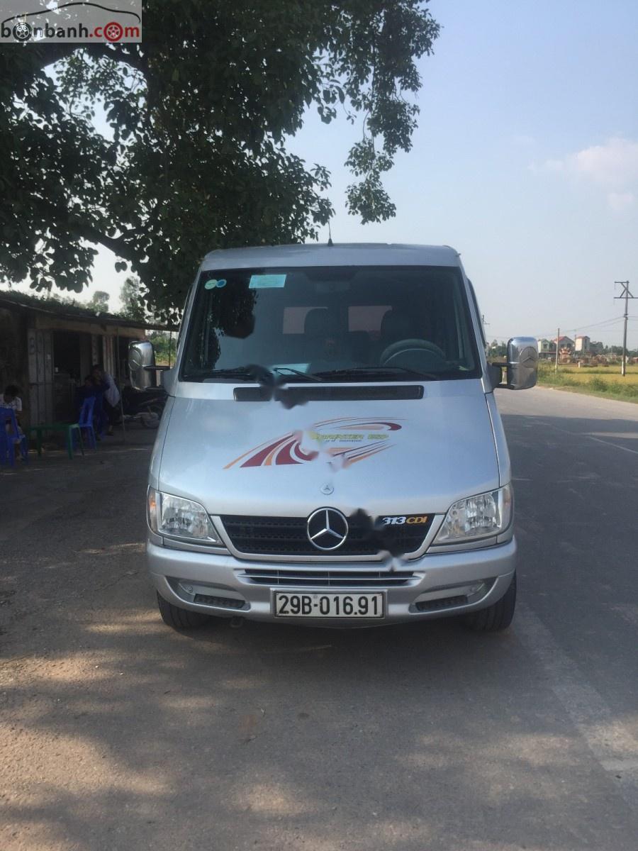 Mercedes-Benz Sprinter Ecutive 313 2009 - Bán ô tô cũ Mercedes Ecutive 313 2009, màu bạc, giá chỉ 380 triệu