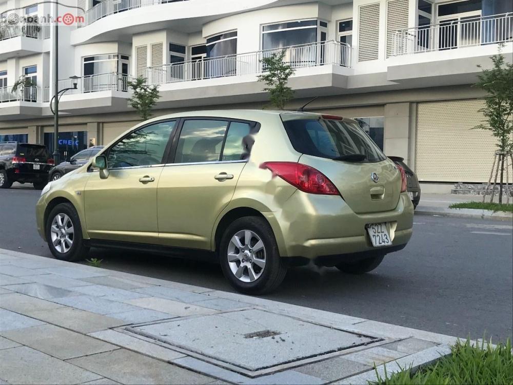 Nissan Tiida 1.6 AT 2006 - Bán Nissan Tiida 1.6 AT 2006, màu xanh lam, nhập khẩu  