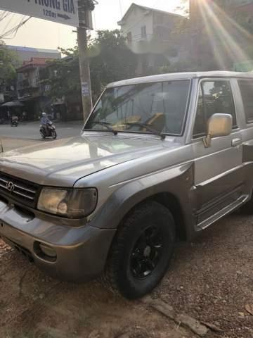 Hyundai Galloper   2003 - Bán ô tô Hyundai Galloper đời 2003, màu xám chính chủ, giá 135tr