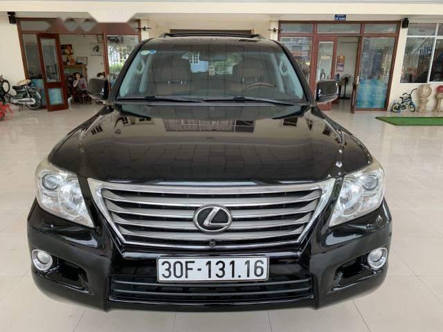 Lexus LX 570 2008 - Bán Lexus LX 570 sản xuất năm 2008, màu đen, nhập khẩu