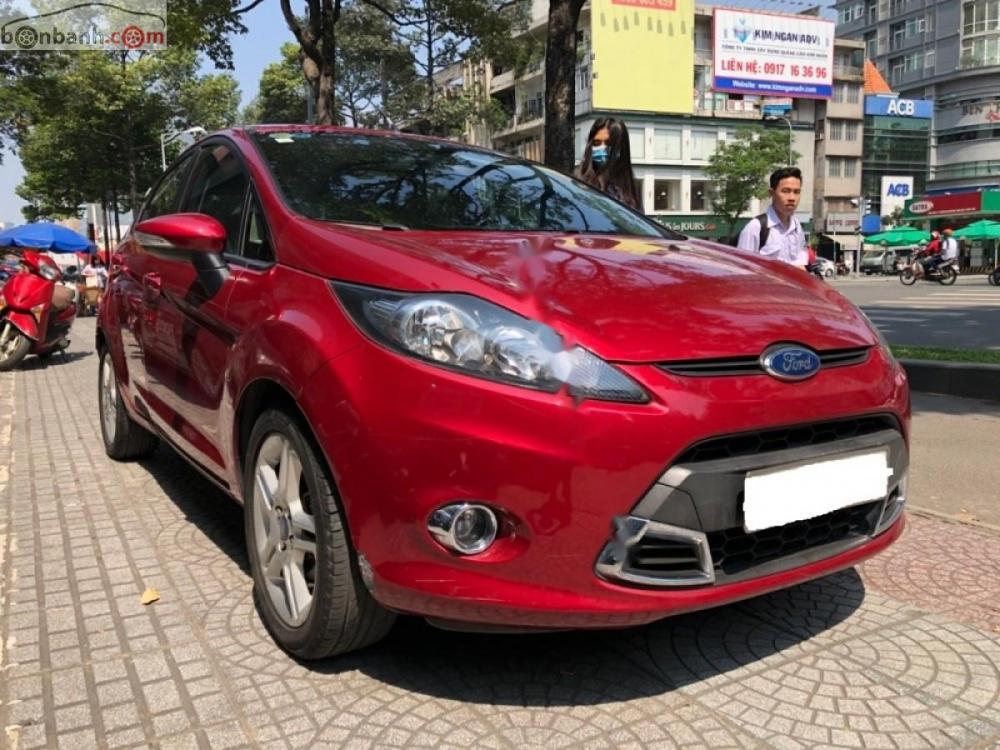 Ford Fiesta S 1.6 AT 2012 - Sài Gòn Ford bán Ford Fiesta đời 2012 màu đỏ, phiên bản Sport 5 cửa