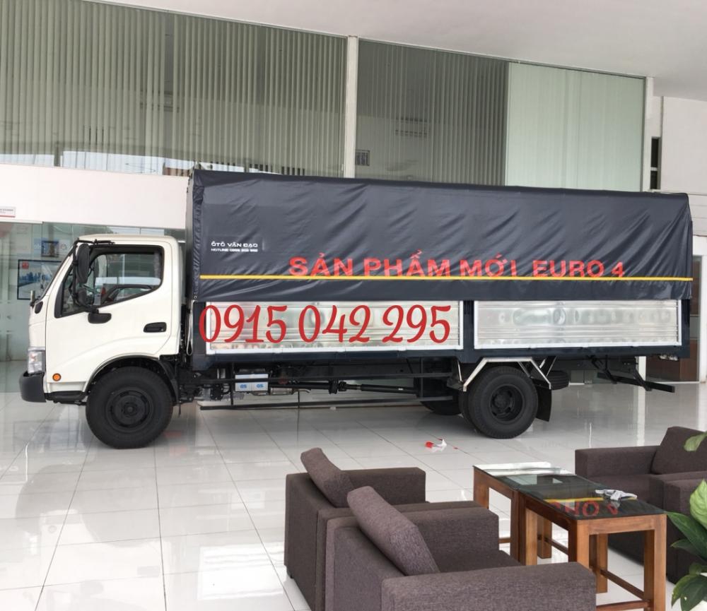 Hino Dutro XZU352  2018 - Bán Hino Dutro XZU352 đời 2018, màu trắng, nhập khẩu nguyên chiếc, siêu dài 5,8m, tải trọng 3,5 tấn