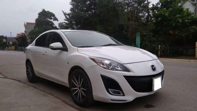 Mazda 3  1.6AT  2010 - Cần bán xe Mazda 3 1.6AT 2010, màu trắng, nhập khẩu nguyên chiếc số tự động