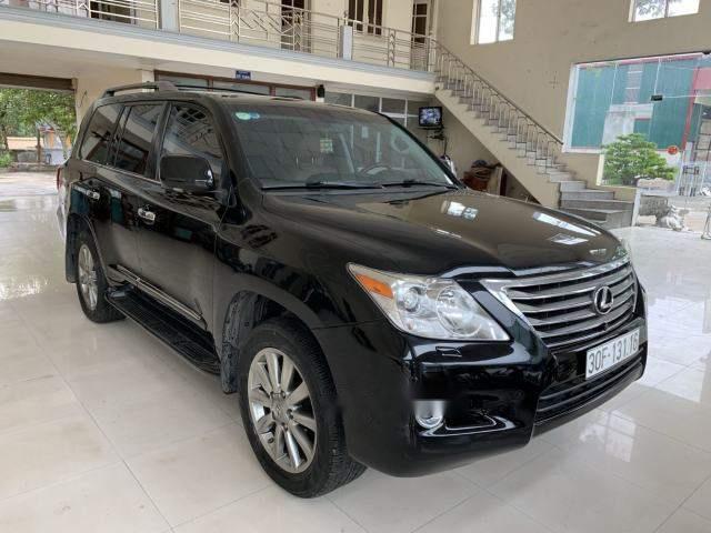 Lexus LX 570 2008 - Bán Lexus LX 570 sản xuất năm 2008, màu đen, nhập khẩu