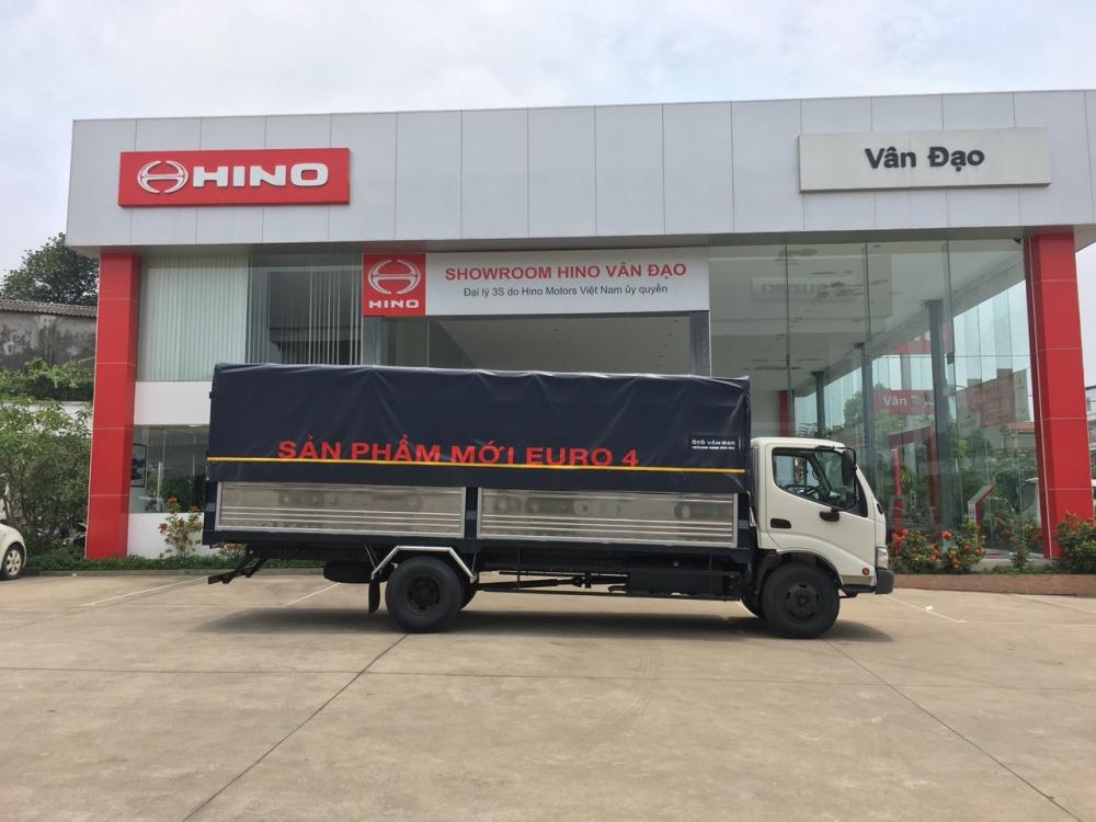 Hino Dutro XZU352  2018 - Bán Hino Dutro XZU352 đời 2018, màu trắng, nhập khẩu nguyên chiếc, siêu dài 5,8m, tải trọng 3,5 tấn