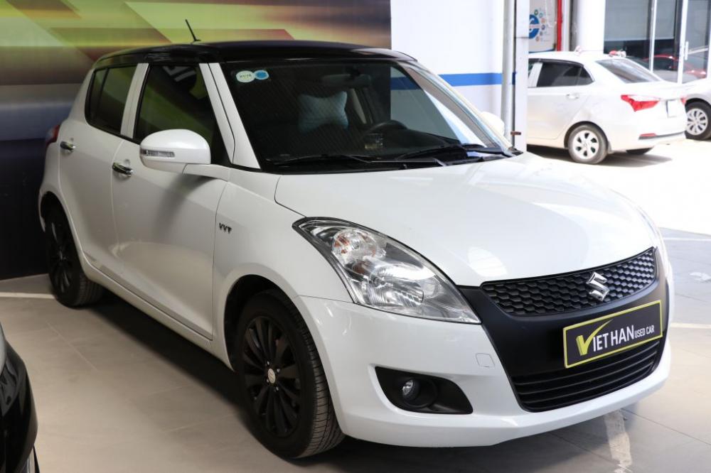 Suzuki Swift 1.4AT 2016 - Cần bán Suzuki Swift 1.4AT năm sản xuất 2016, màu trắng, giá chỉ 486 triệu