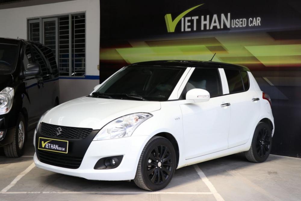 Suzuki Swift 1.4AT 2016 - Cần bán Suzuki Swift 1.4AT năm sản xuất 2016, màu trắng, giá chỉ 486 triệu