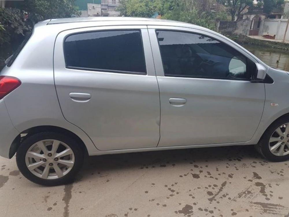 Mitsubishi Mirage 1.2 MT 2015 - Cần bán Mitsubishi Mirage đời 2015, số sàn, màu bạc