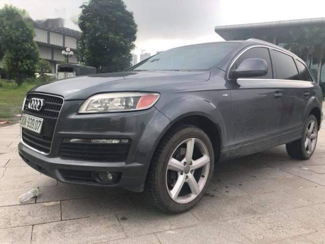 Audi Q7  3.6 Sline 2007 - Bán Audi Q7 3.6 Sline sản xuất năm 2007, màu xám, xe nhập như mới