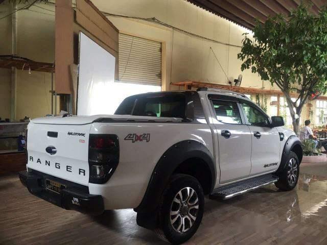 Ford Ranger Wildtrack 3.2   2015 - Bán Ford Ranger Wildtrack 3.2 2015, màu trắng