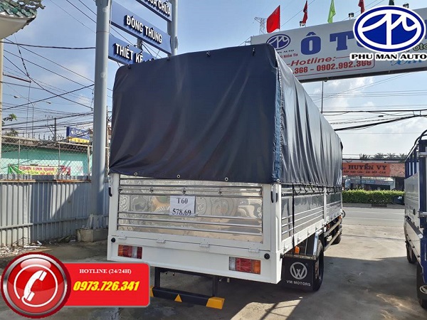 Isuzu 2018 - Xe tải ISUZU 1t9 thùng dài 6m2 chở sắt thép trong thành phố